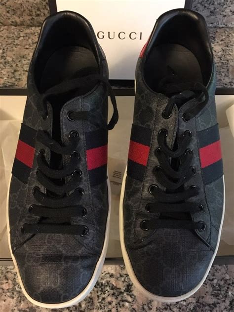 gucci mens sneakers farfetch|pre owned Gucci shoes.